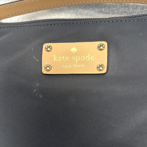 Kate Spade Black and Tan Nylon Crossbody Bag - Picture 4 of 7
